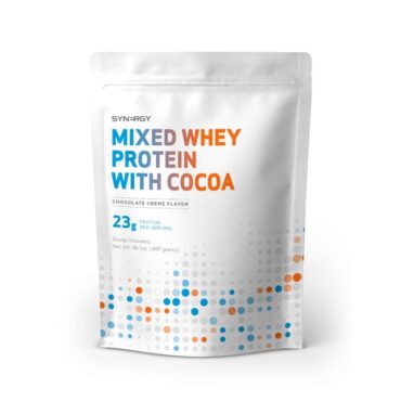 Synergy Mixed Whey Protein with Cocoa 混合乳清蛋白与可可